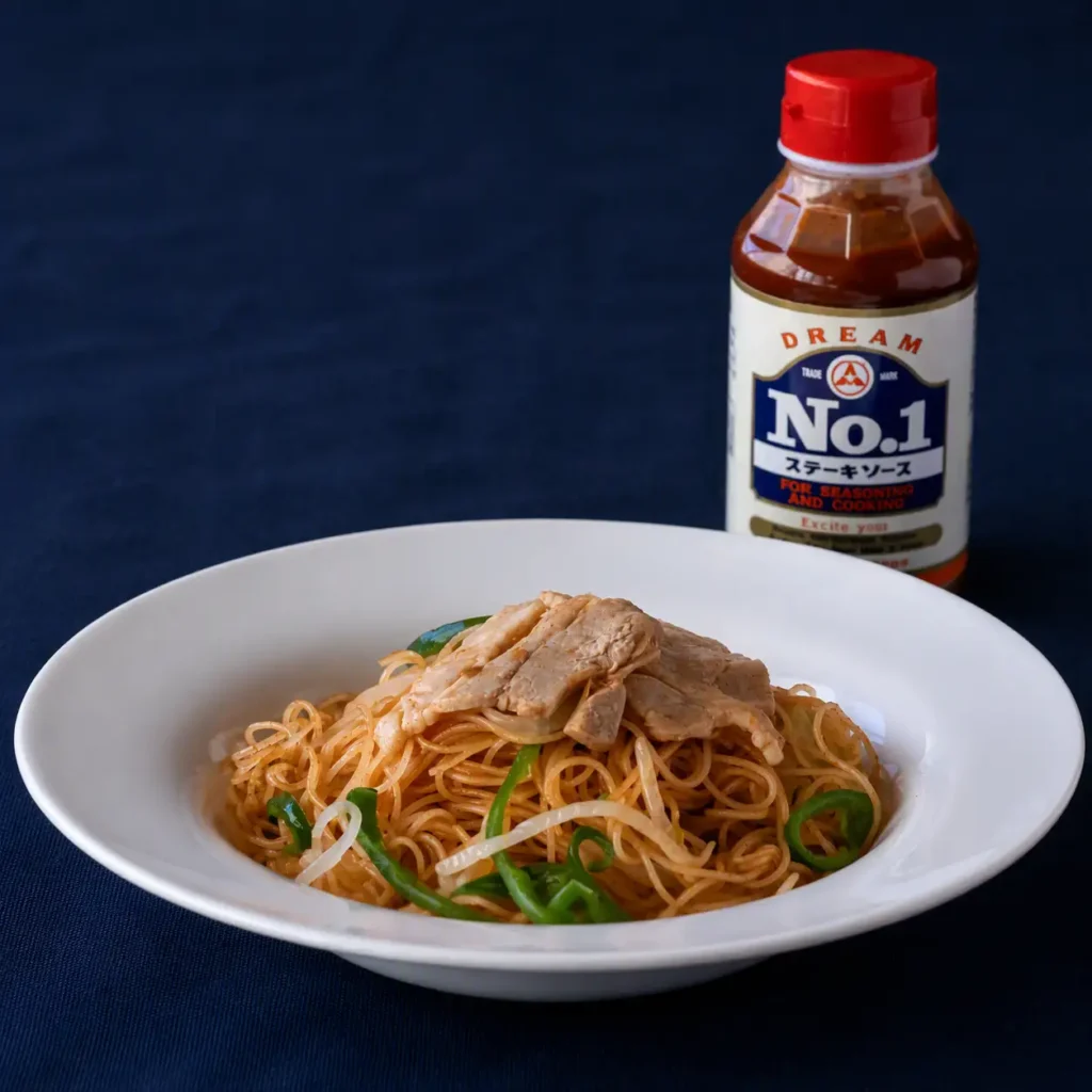 大阪YUNYUNに沖縄名店ソース使う「DREAM No.1焼ビーフン」誕生 8月28日発売、神戸と沖縄のソウルフード融合。