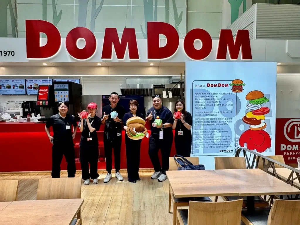 台湾・桃園空港に「ドムドムハンバーガー」2号店オープン。海外初の搭乗ゲート内、限定モーニングセットも。