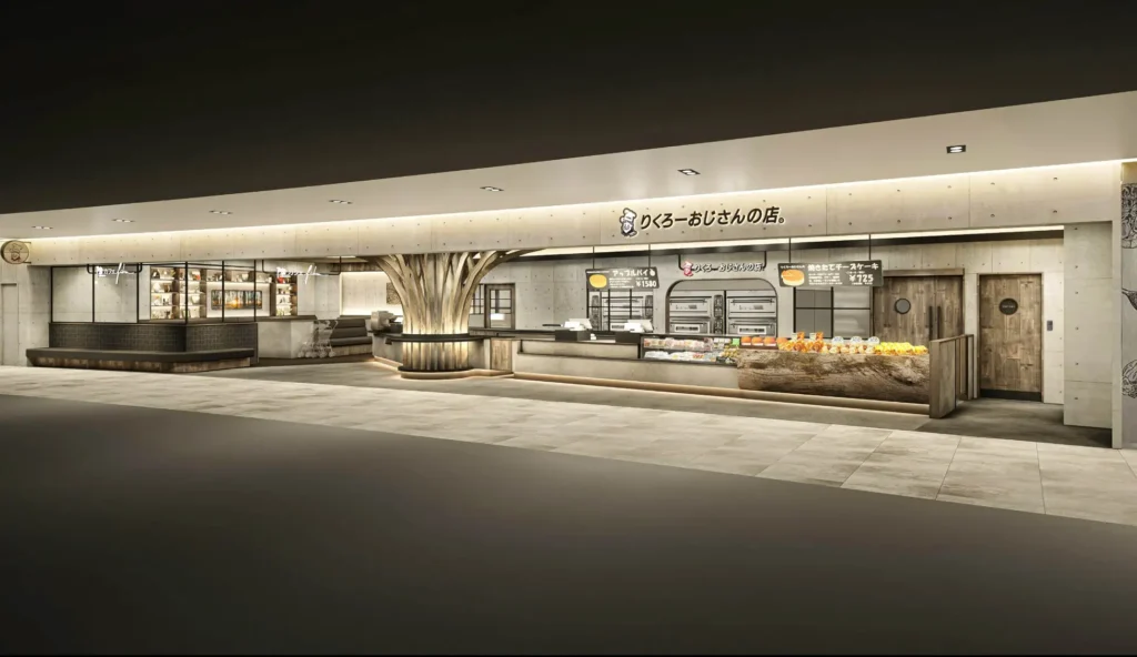 大阪・梅田に「りくろーおじさんの店」新拠点誕生 9月24日グランドオープン。46席の「陸カフェfika」併設、焼きたてチーズケーキ工場も。