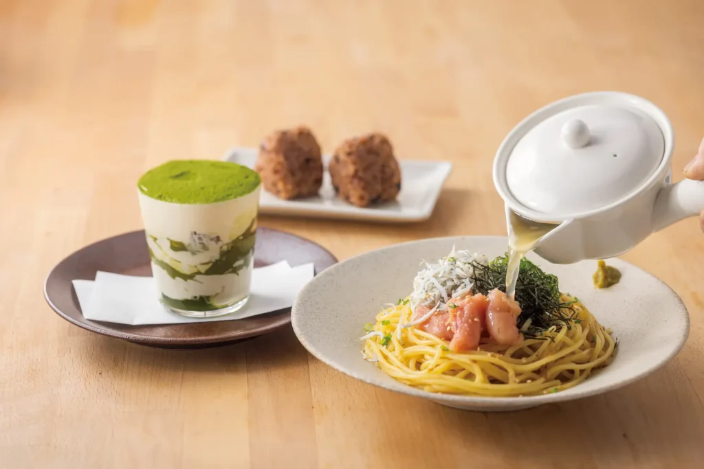 あべのハルカスに「おだしもん」オープン、関西2店舗目。お出汁のパスタと玄米どんぶりで贅沢な一服。
